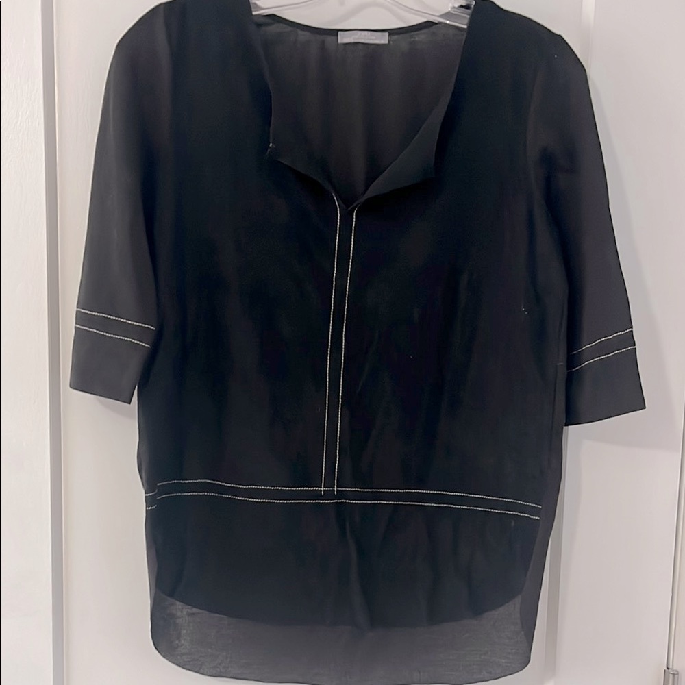 Elegant Black Women's Top